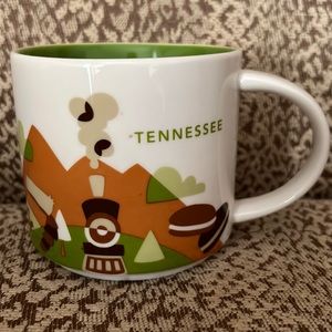 Starbucks You Are Here Collection Tennessee mug.